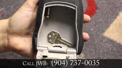 how to open a lock box